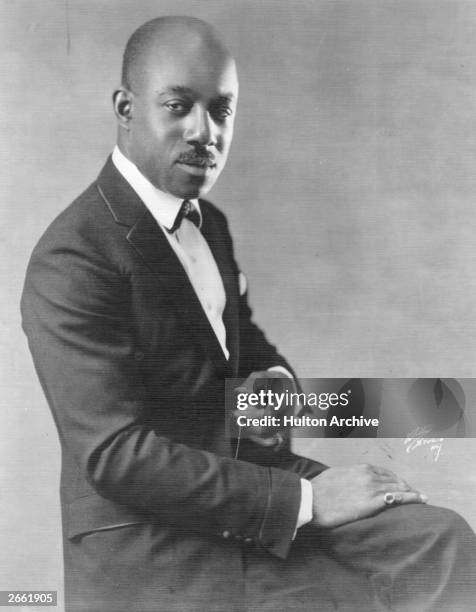 American ragtime pianist and composer James Hubert 'Eubie' Blake . Original Publication: People Disc - HA