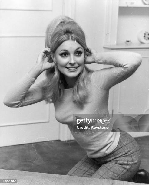 American actress Sharon Tate , second wife of film director Roman Polanski, in London. She was murdered by followers of Charles Manson the notorious...