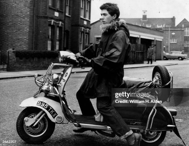 Mod Rocker Scooter Mod Scooters Photos and Premium High Res Pictures - Getty Images
