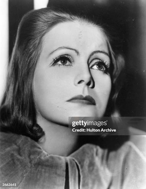 Swedish film actress Greta Garbo plays the title role in the MGM film 'Queen Christina'.