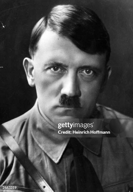 German dictator Adolf Hitler .