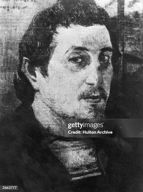 Self-portrait by the French painter Paul Gauguin .