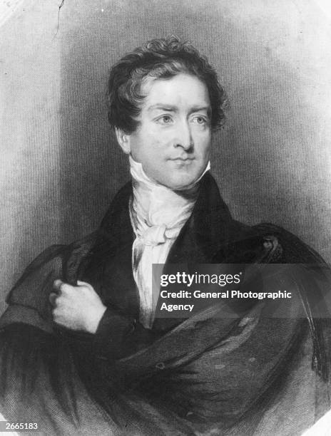 British politician and Prime Minister Sir Robert Peel , the founder of the modern police force and the Conservative Party.