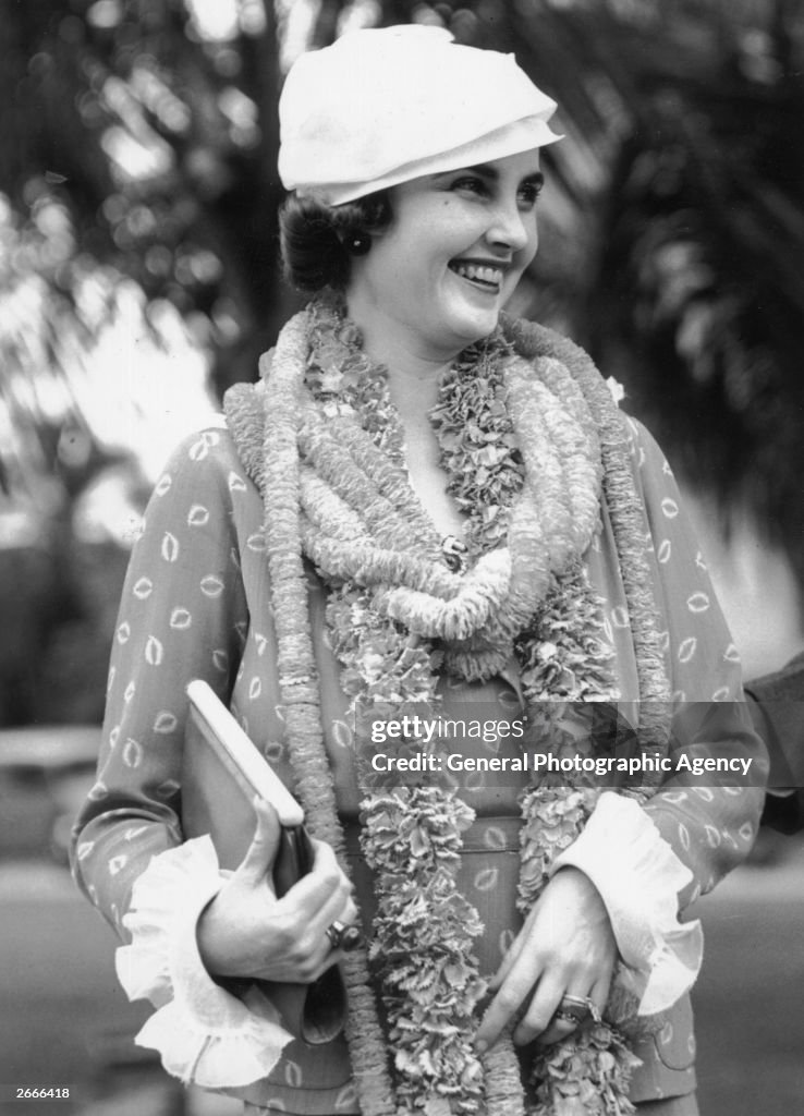 American socialite and Woolworth heiress Barbara Hutton , said to be