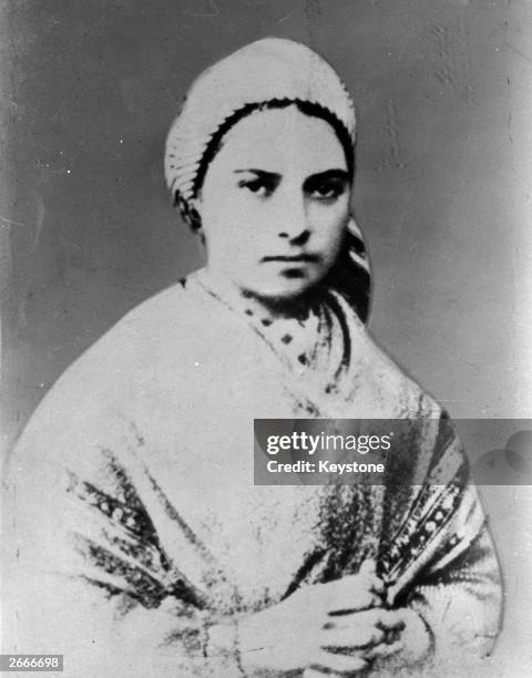 Catholic Saint Bernadette of Lourdes , canonized in 1933.