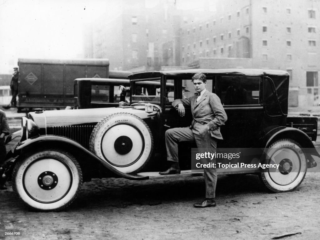 First Maybach F W Von Meinster with the first Maybach Car in America. It boasts the ...