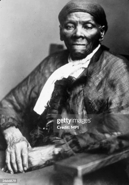 American abolitionist leader and former slave Harriet Tubman , who led over 300 escaped slaves to freedom, including her parents, through the...