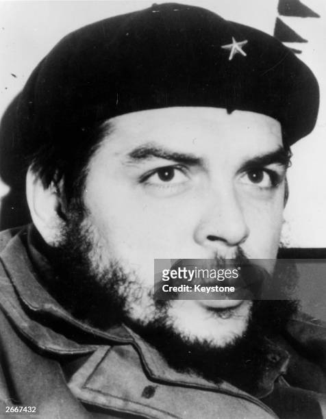 Argentinian-born Cuban Communist revolutionary leader Ernesto Che Guevara .