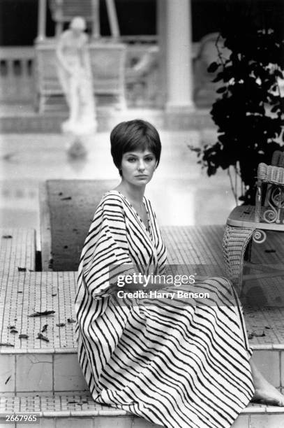 British model and actress Jacqueline Bisset.