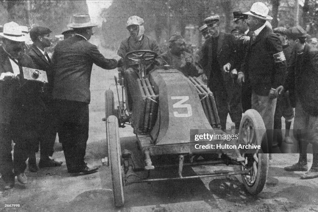 Winner of the light car category, Louis Renault industrialist and ...