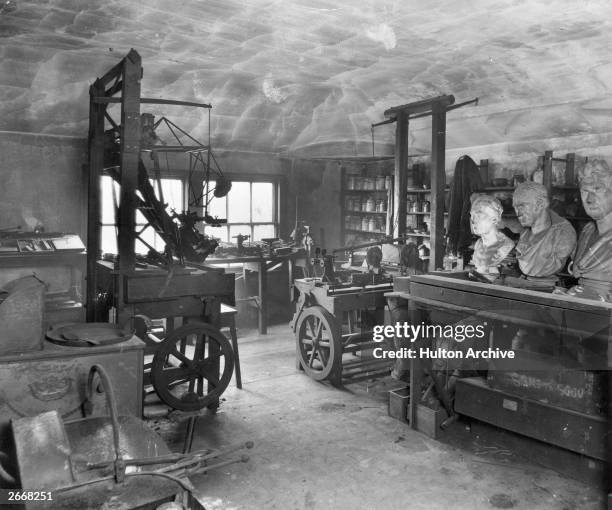 The workshop of Scottish steam engineer and inventor James Watt in Heathfield, Birmingham, where he lived from 1790 until his death.