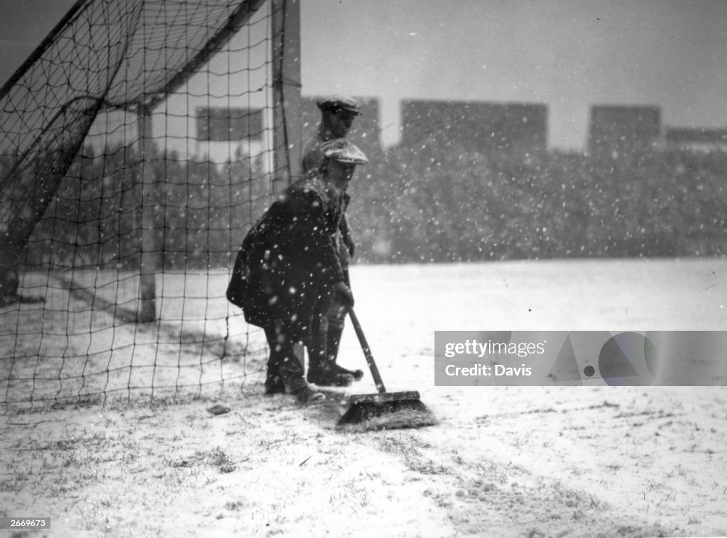 Sweeping Snow