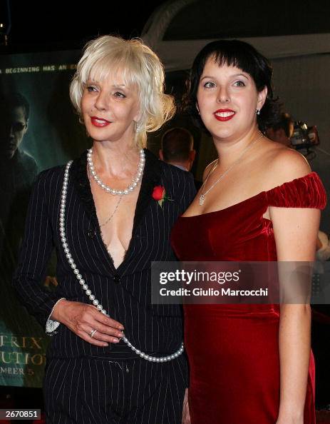 Keanu Reeves' mother Patric and sister Karina Keanu Reeves' mother Patric and sister Karina