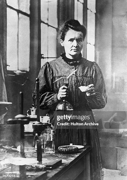 Marie Curie, French physicist and winner of the 1903 Nobel Prize for Physics, which she shared with her husband Pierre Curie. She was the first woman...