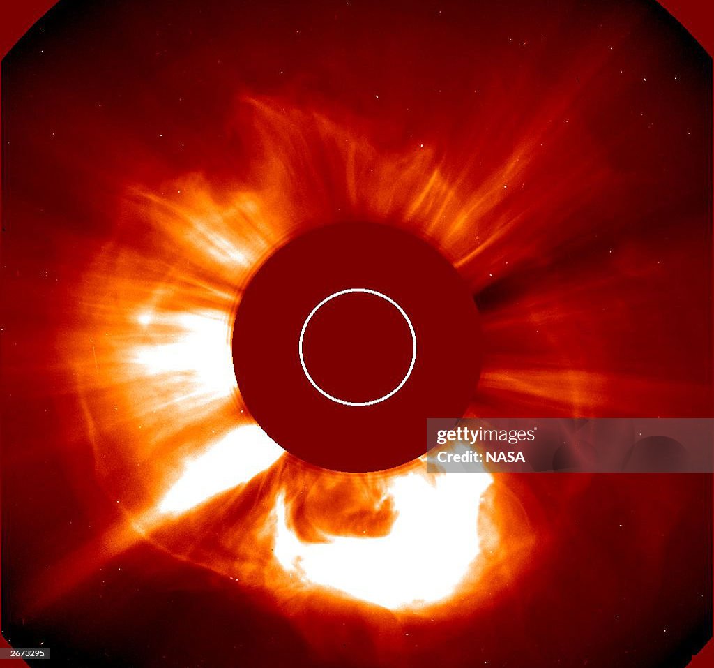 Major Solar Eruption On Sun