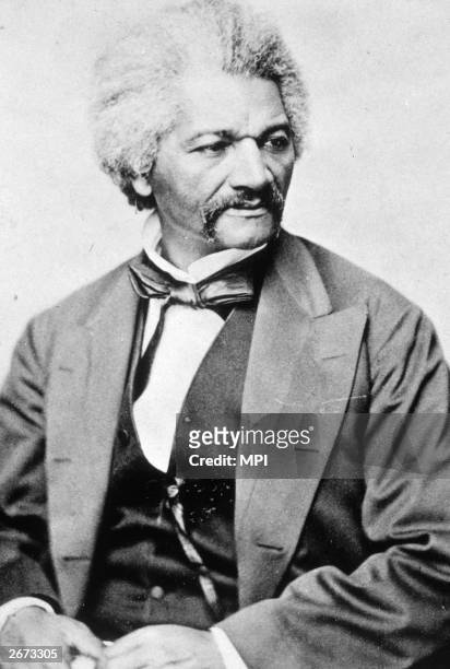 Abolitionist Frederick Douglass . Formerly enslaved, after his escape he campaigned against slavery and for Black civil rights. His autobiography has...