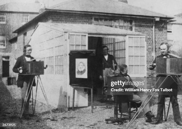 First Negative Image 808 William Henry Fox Talbot Photos & High Res Pictures - Getty Images
