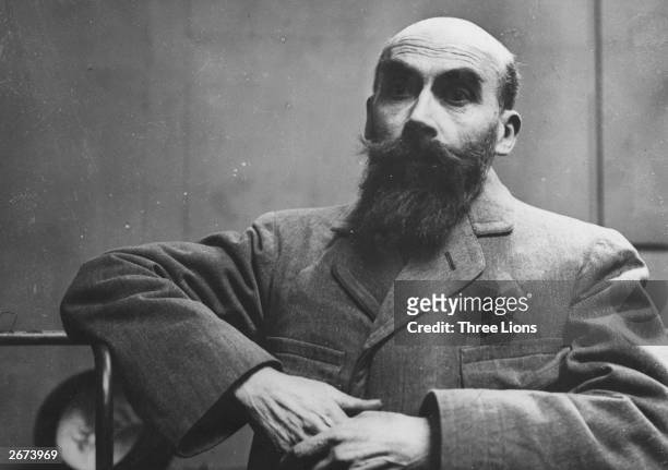 French murderer Henri Desire Landru who was executed for the murder of ten women and one boy.
