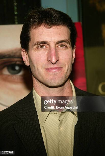 Director Billy Ray attends a special screening of the new film "Shattered Glass" on October 28, 2003 in New York City.