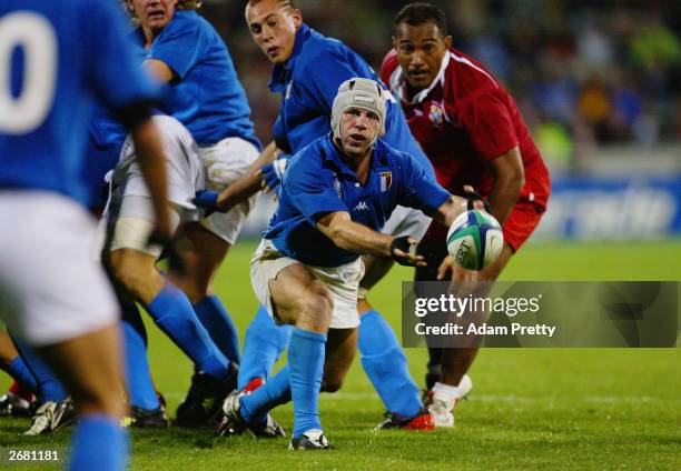Troncon Rugby 86 Rugby World Cup 2003 Pool D Italy Vs Tonga Stock Photos, High-Res ...