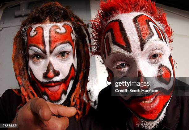 Icp Sounded Rappers Insane Clown Posse Backstage At The Riviera In Chicago Photos and ...