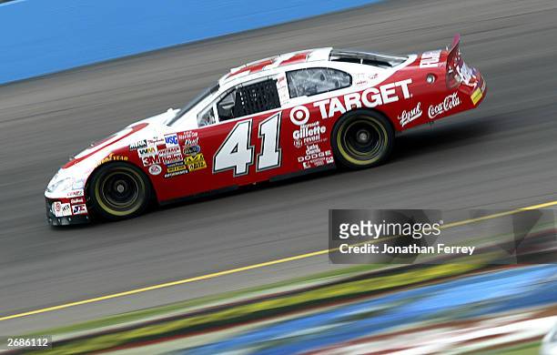 Casey Mears drives his Target Ganassi Racing Dodge during the NASCAR Winston Cup Checker Auto Parts 500 on October 31, 2003 at Phoenix International...