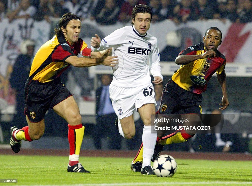 Besiktas Istanbul`s player Tumer Metin (