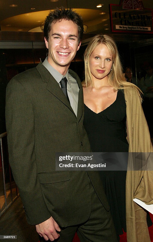 Actor James D'Arcy and girlfriend Lucy Punch arrive at a special... News Photo Getty Images
