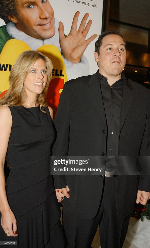 Joya Tillem Actor and Director Jon Favreau and his wife Joya Tillem attend a