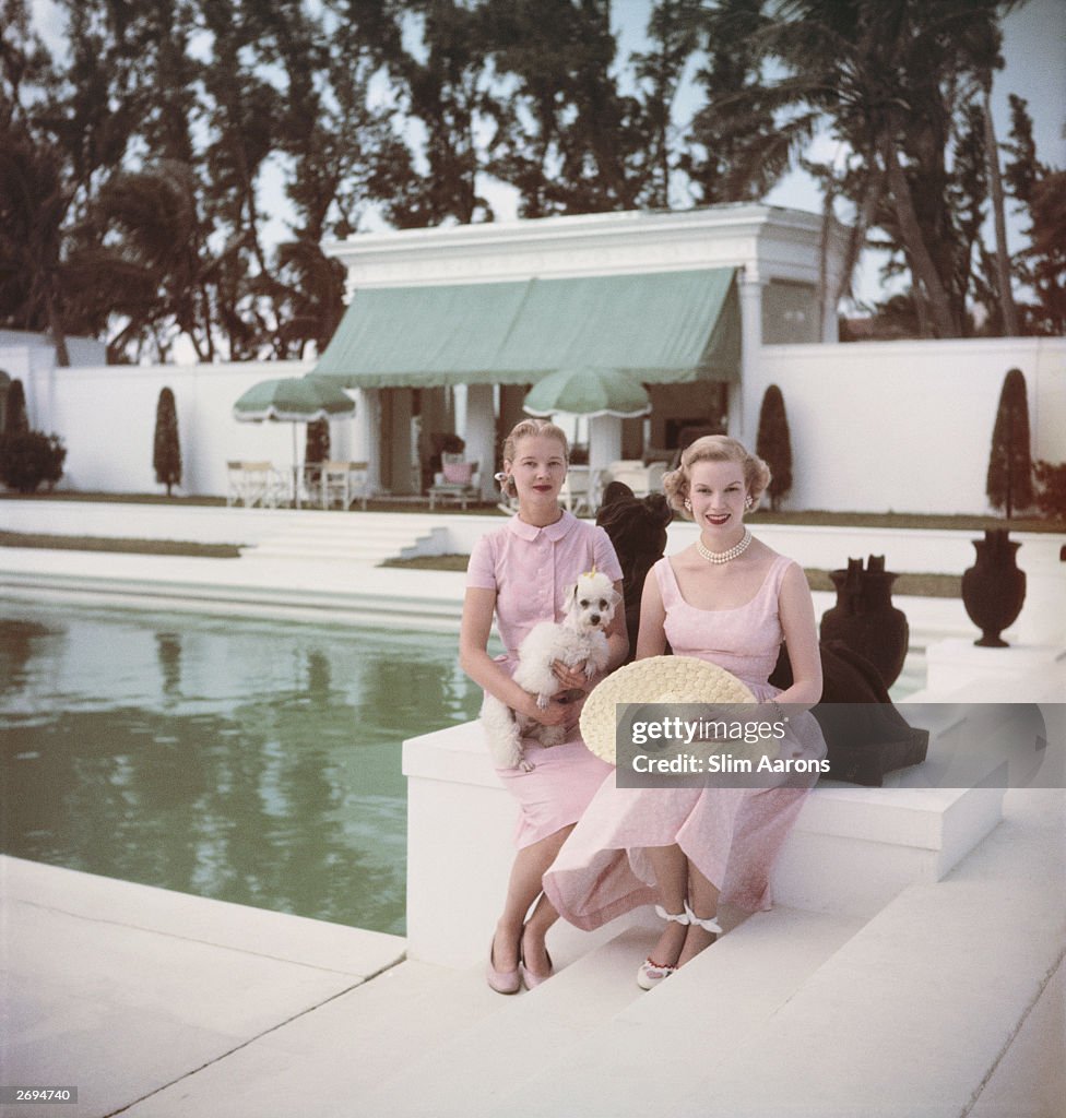 Socialite CZ Guest sitting with Joanne Connolly in Palm Beach,... News ...