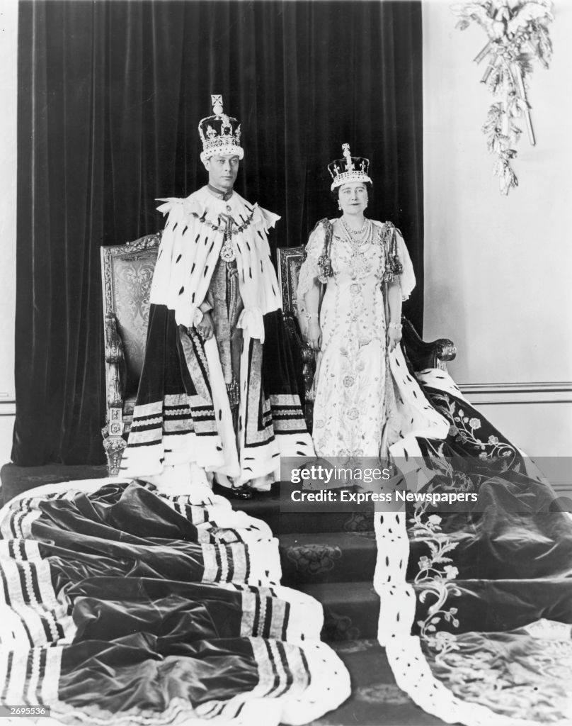 George Vi Robe A full-length portrait of King George VI and Queen Elizabeth ,... News ...