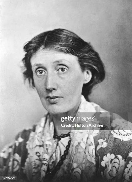 British author Virginia Woolf .