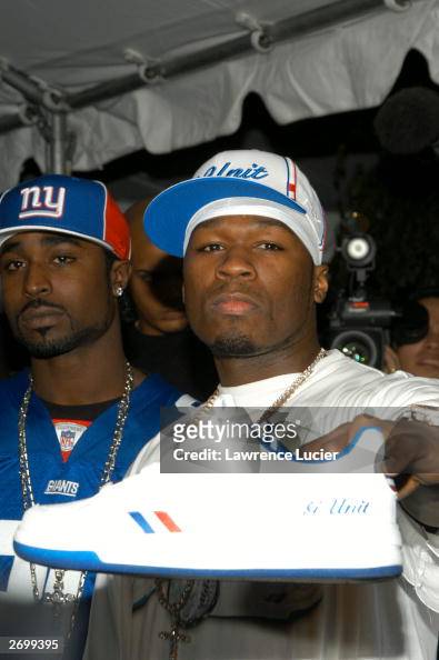 Rapper 50 Cent arrives November 4 at his and Reebok's launch party ...