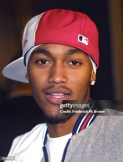 Recording artist Houston attends the film premiere of "Tupac Resurrection" at the Cinerama Dome Theater on November 4, 2003 in Hollywood, California.