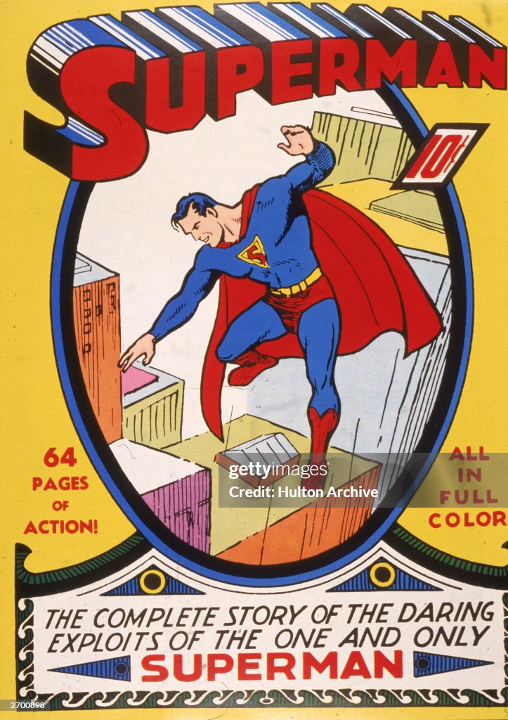 'Superman' Comic Book Cover 