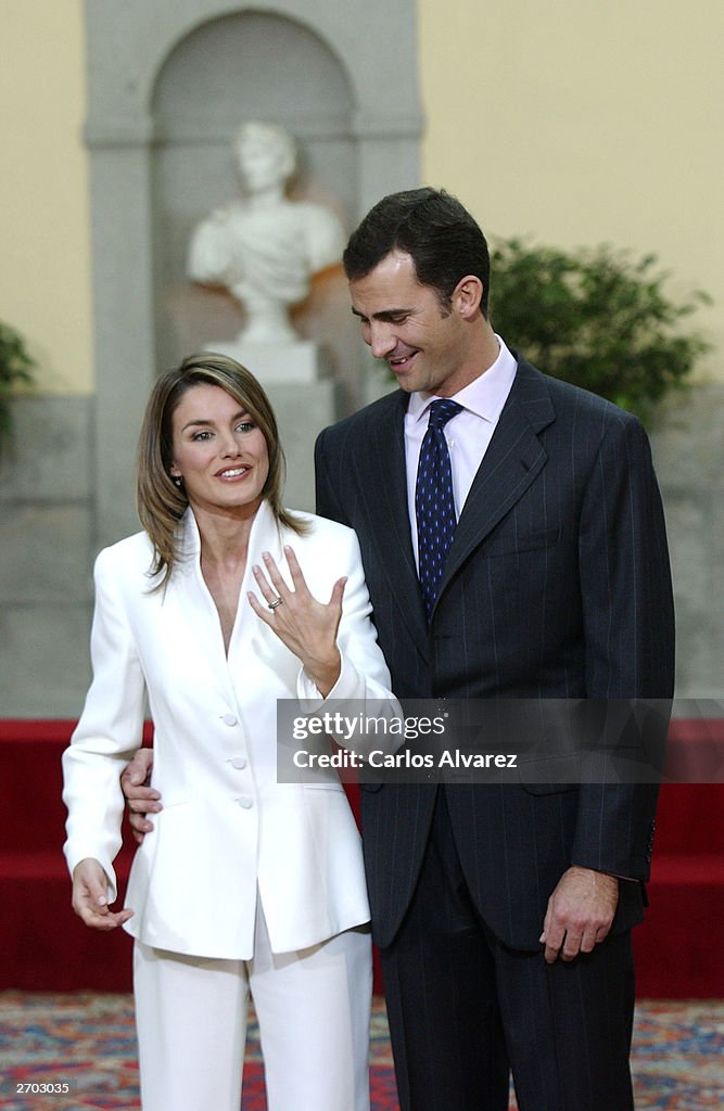 Prince Felipe and Letizia Ortiz