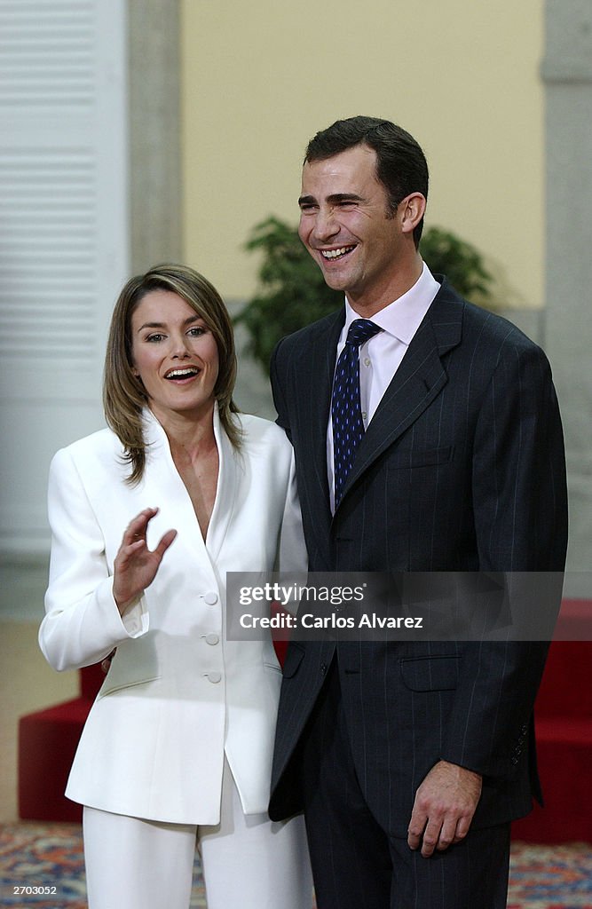 Prince Felipe and Letizia Ortiz