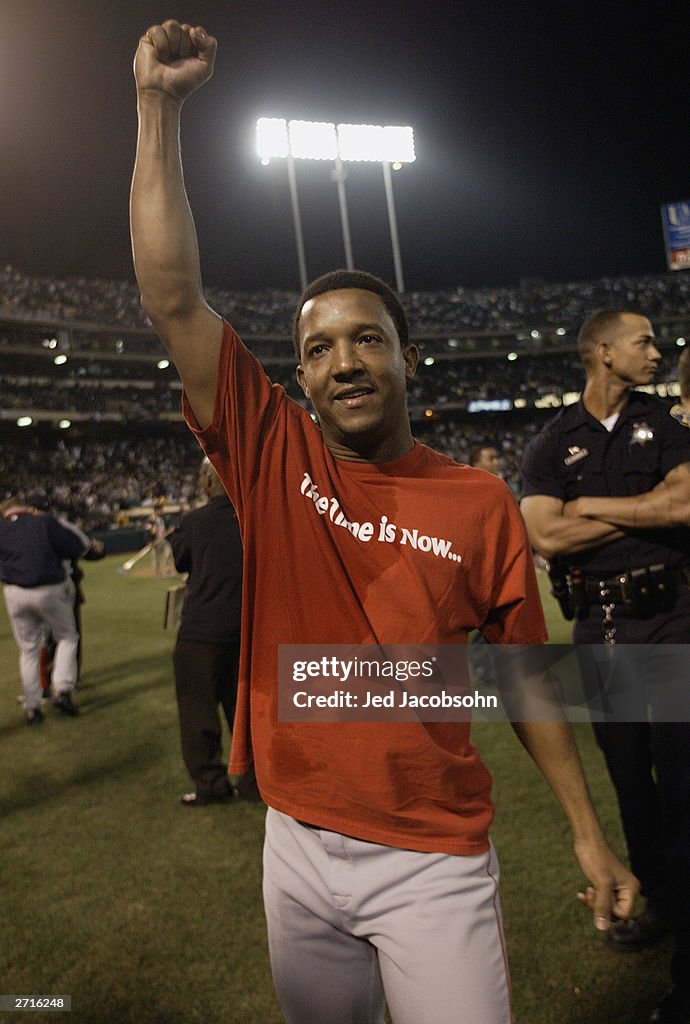 Martinez celebrates victory