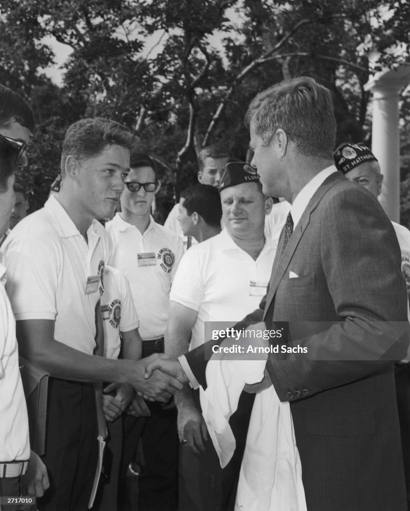 Clinton Meets Kennedy