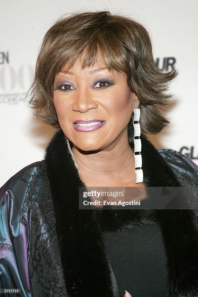 Paktil Label Singer Patti LaBelle arrives at the 2003 Glamour