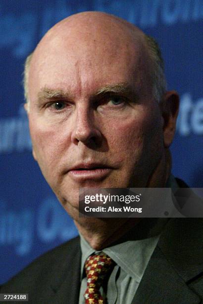 Dr. J. Craig Venter , head of the Institute for Biological Energy Alternatives speaks during a news conference at the Department of Energy November...