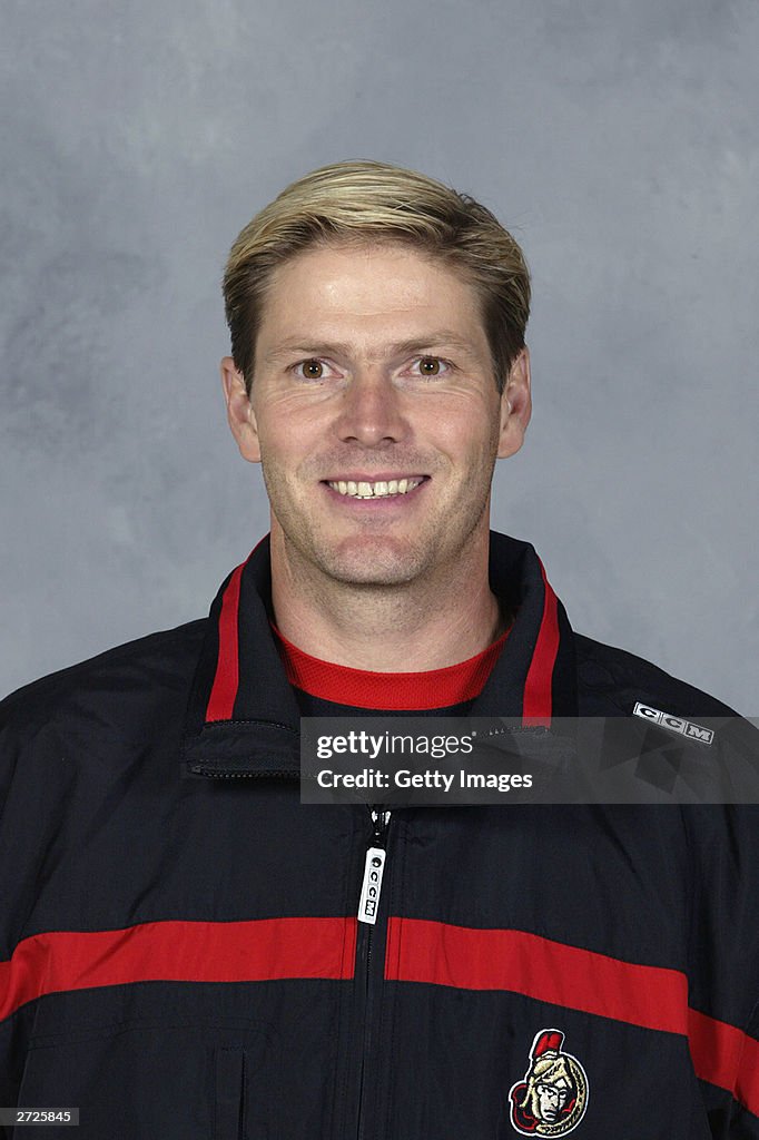 Randy Lee of the Ottawa Senators poses for a portrait on September ...
