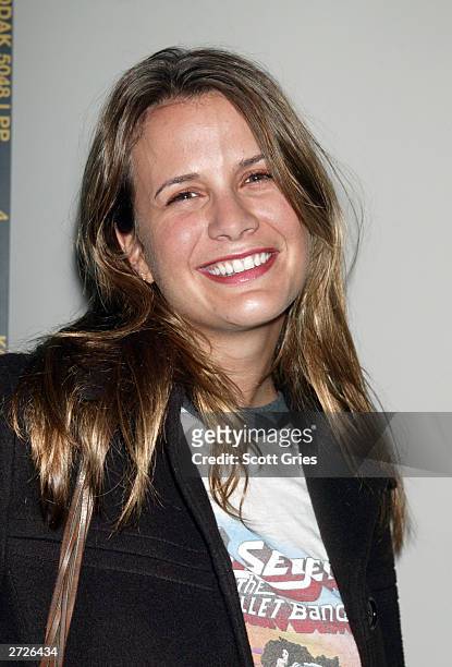 Christina Floyd at a Grand Classics Film Series special screening of "Darling" sponsored by The Week at the Soho House November 13, 2003 in New York...