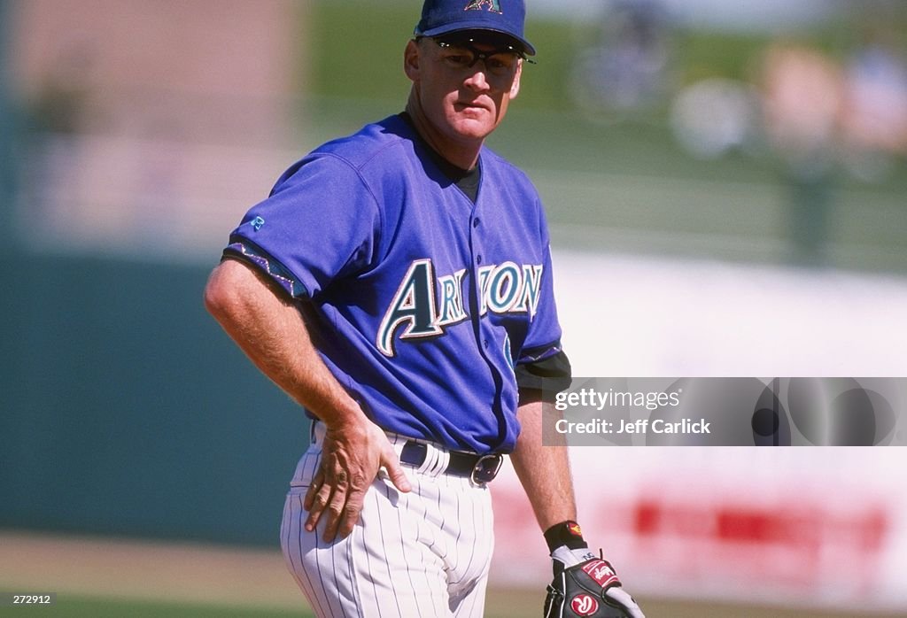 Matt Williams Reno Matt Williams of the Arizona Diamondbacks in action during a spring ...