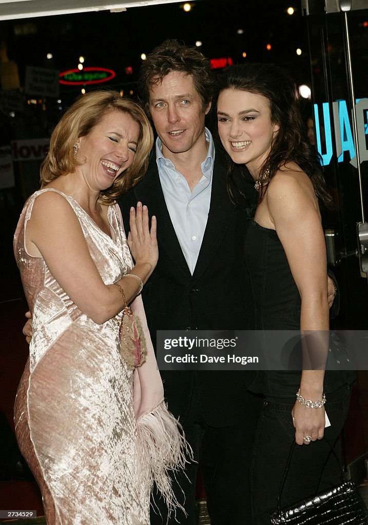 Love Actually UK Film Premiere