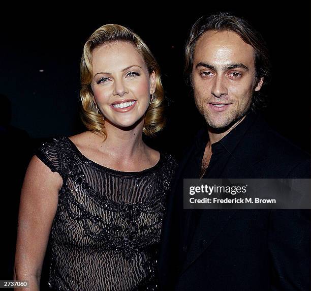 Charlize Theron, Stuart Townsend, News Photo