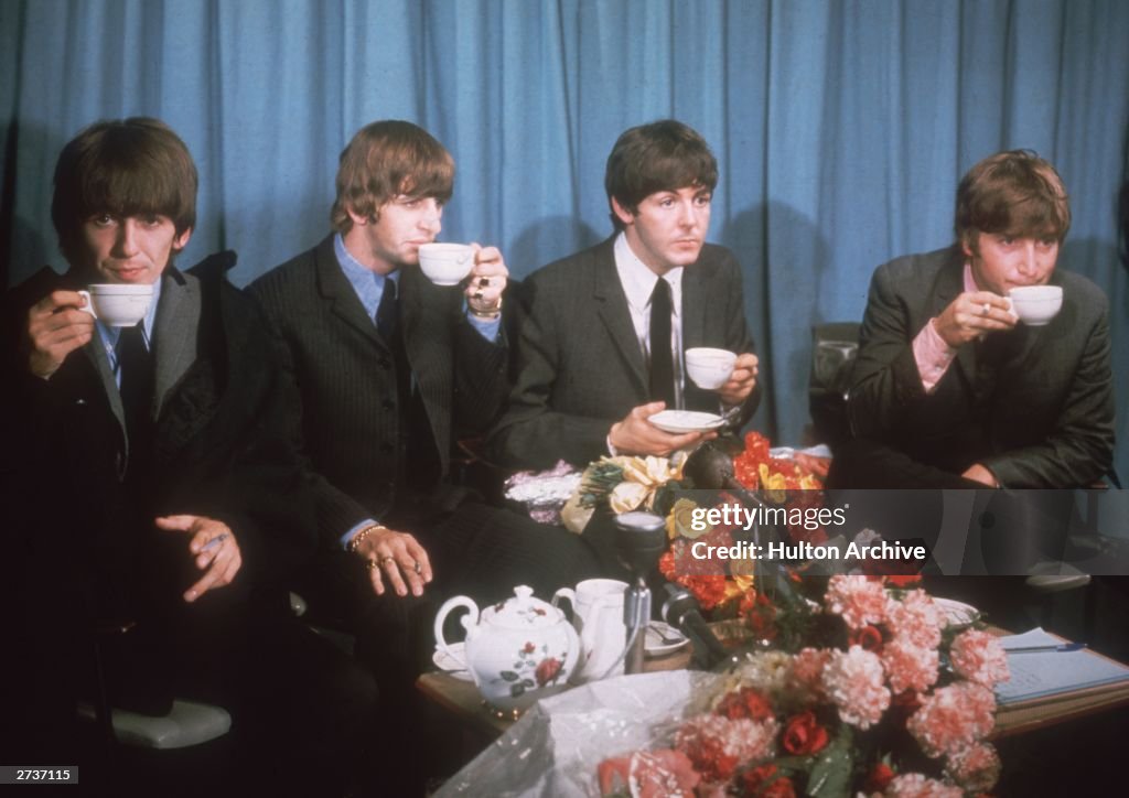 Mop Tops Take Tea
