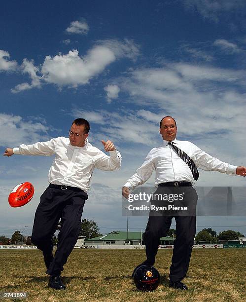 Benjamin Hatton Manchester United Fc And Essendon Fc Announce Business Agreement Photos ...