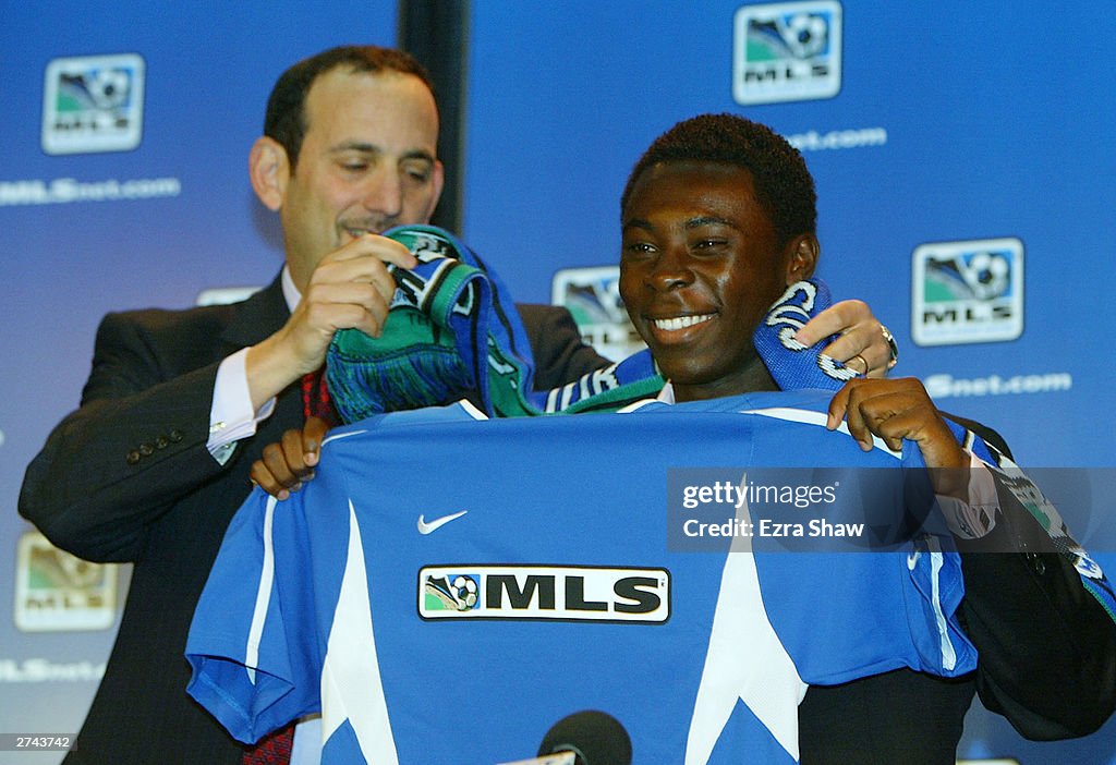 Adu signs with MLS
