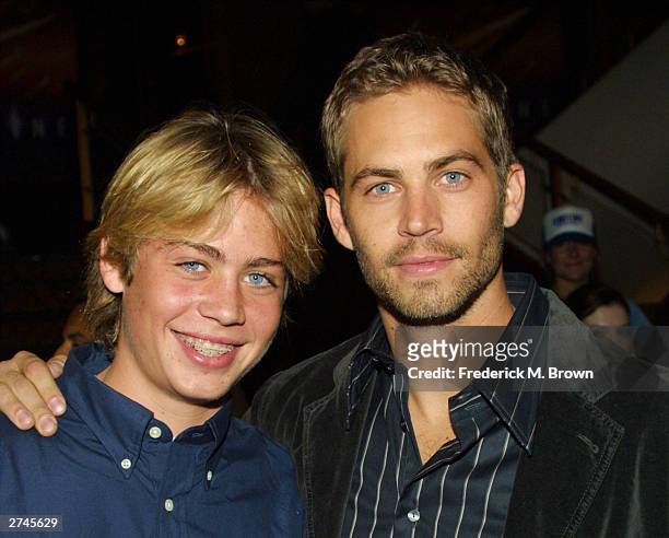 Slaapzaal Thermisch winkelwagen 82 Paul Walker Brothers Photos and Premium High Res Pictures - Getty Images